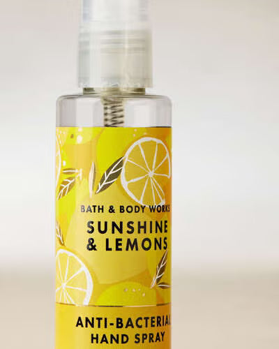 Bath and Body Works Hand Sanitiser Spray - Sunshine & Lemons