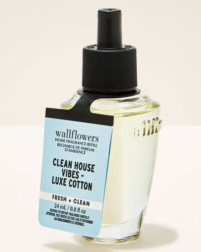 Bath and Body Works Home Fragrance Refill, Clean House Vibes - Luxe Cotton