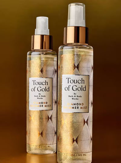 Bath and Body Works Shimmer Mist - Touch of Gold