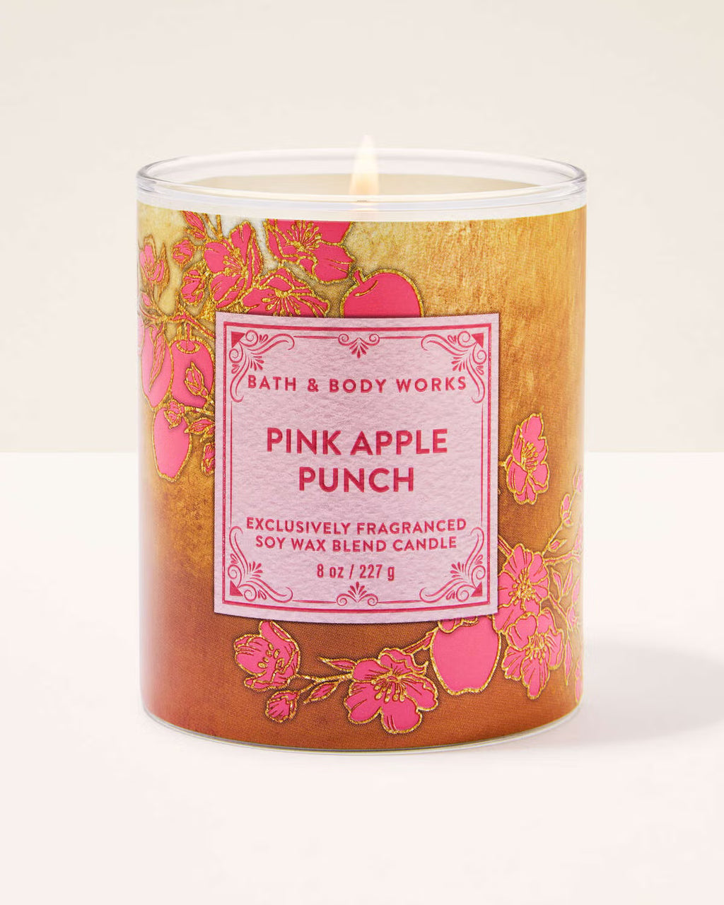 Bath & Body Works single wick Candle - Pink Apple Punch