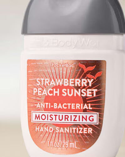 Bath and Body Works PocketBac Sanitiser - Strawberry Peach Sunset Moisturising
