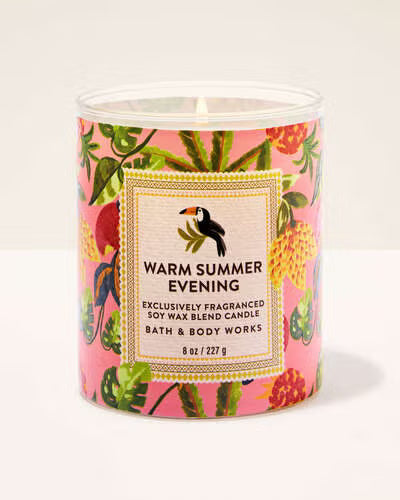Bath & Body Works single wick Candle - Warm Summer Evening