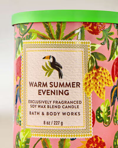 Bath & Body Works single wick Candle - Warm Summer Evening