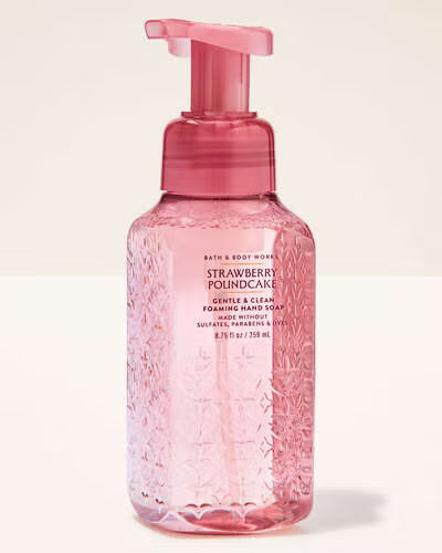 Bath & Body Works Foaming Soap - Strawberry Poundcake