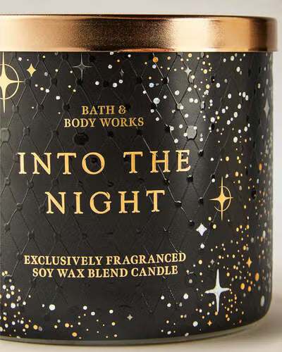 Bath & Body Works 3 wick Candle - Into the Night