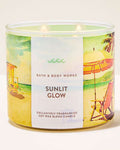 Bath & Body Works 3 wick Candle - Sunlit Glow
