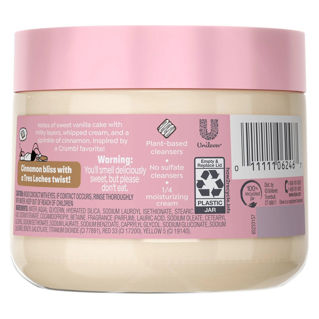 Dove Crumble Body Scrub - Tres Leche