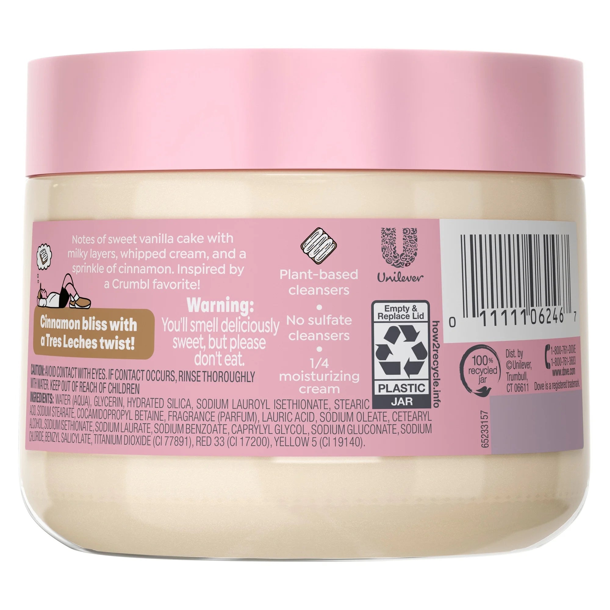 Dove Crumble Body Scrub - Tres Leche