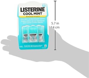 Listerine Pocketpaks Cool Mint - 72