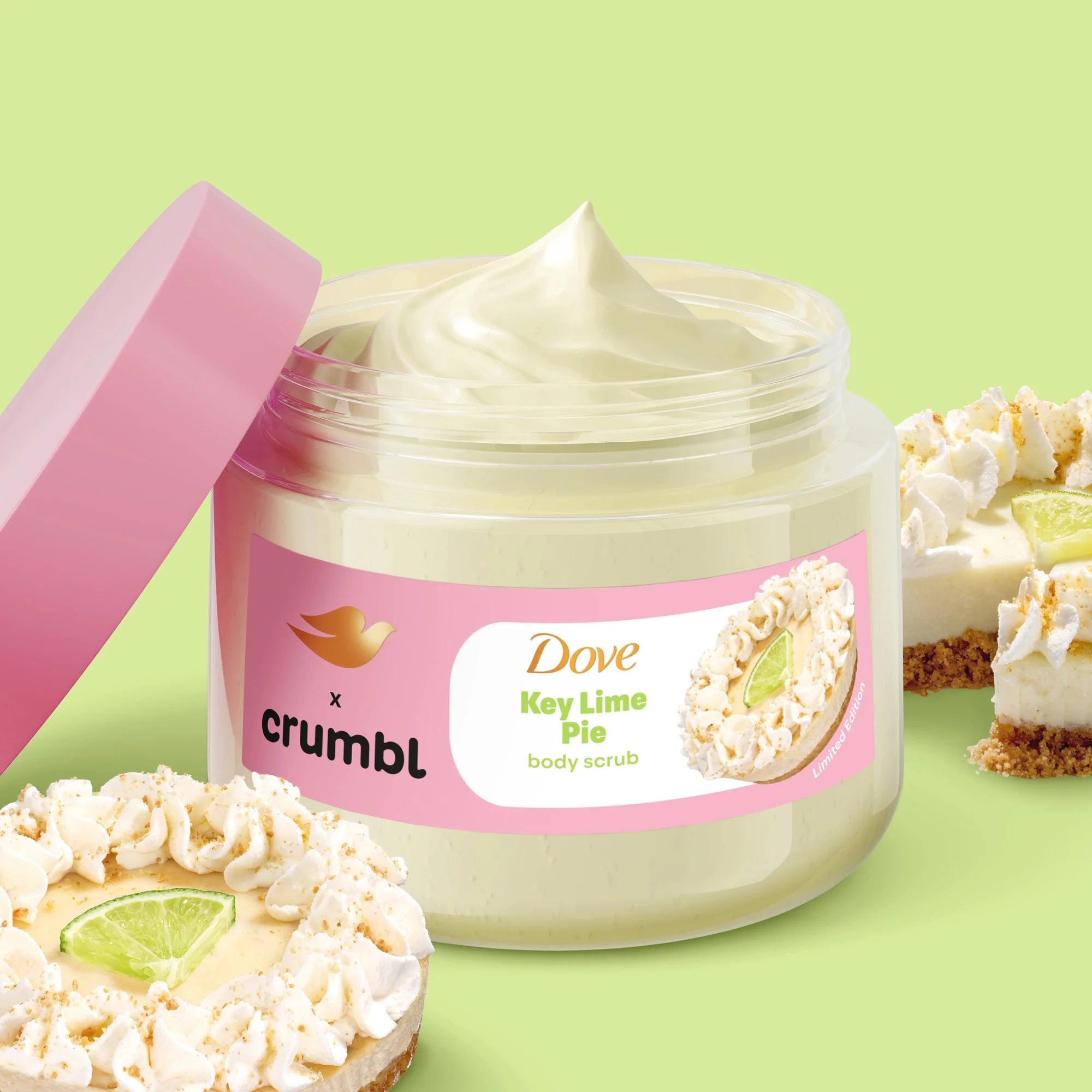 Dove Crumble Body Scrub - Key Lime