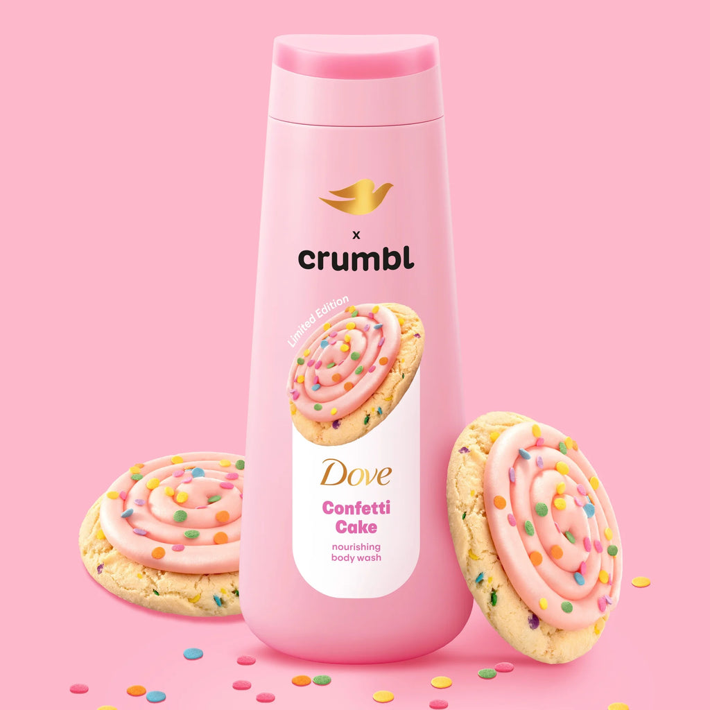 Dove Crumble Bodywash - Strawberry Crumb Cake