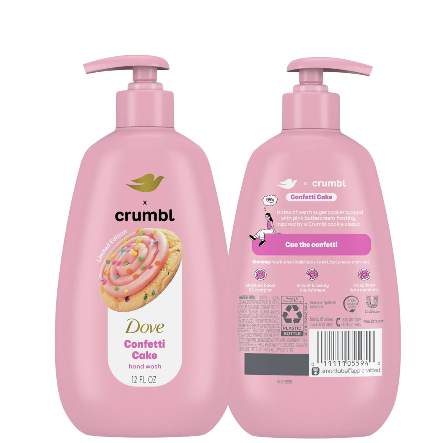 Dove Crumble Hand Wash - Confetti Cake