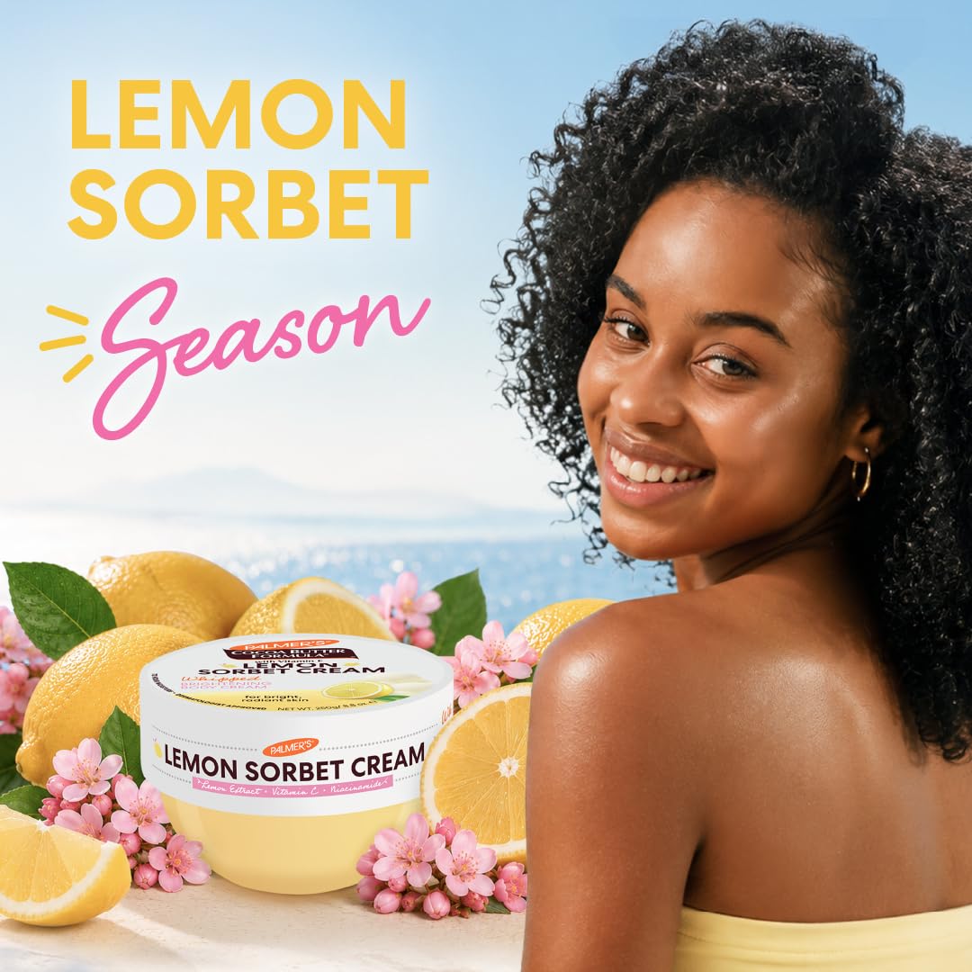 Palmer's Cocoa Butter Formula, Lemon Sorbet Brightening Whipped Body Cream