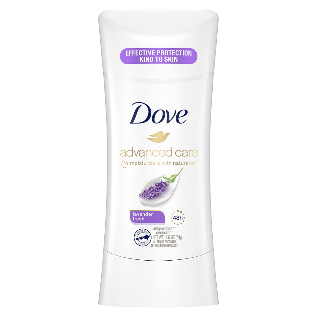 Dove Advanced Care Antiperspirant Deodorant 72hr Lavender Fresh