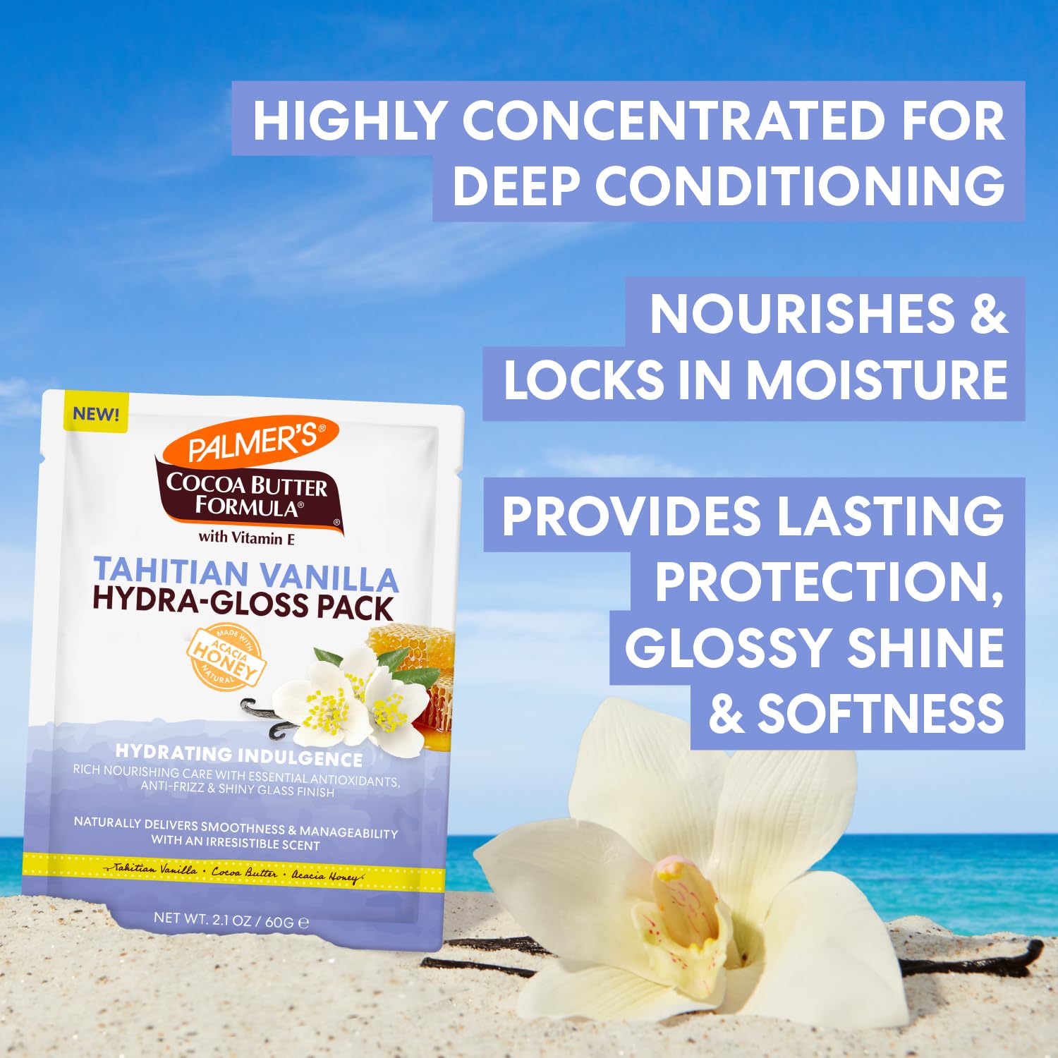 Palmers Tahitian Vanilla Hydra-Gloss Conditioning Treatment