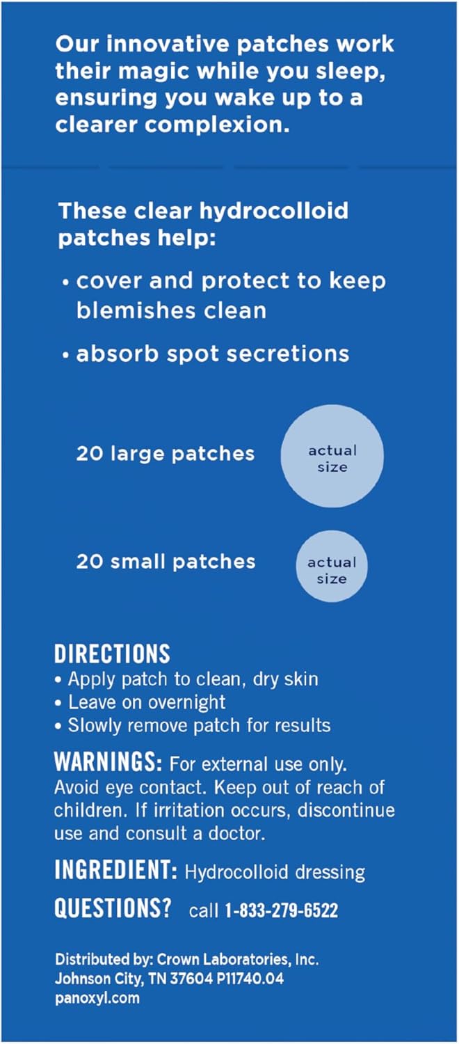 Panoxyl Overnight Invisible Patches