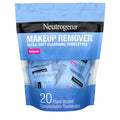 Neutrogena Makeup Remover Face Wipes, Single Facial Cleansing Wipes, 20 Count