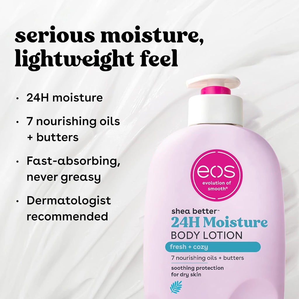 EOS Shea Better Body Lotion, Fresh & Cozy