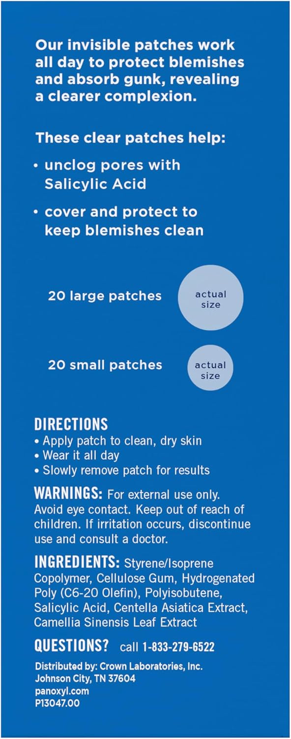 Panoxyl Daytime Invisible Patches