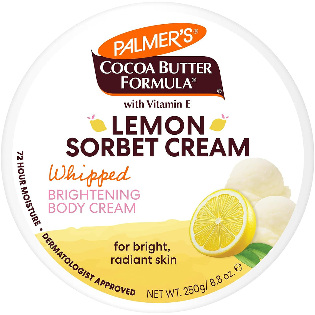 Palmer's Cocoa Butter Formula, Lemon Sorbet Brightening Whipped Body Cream