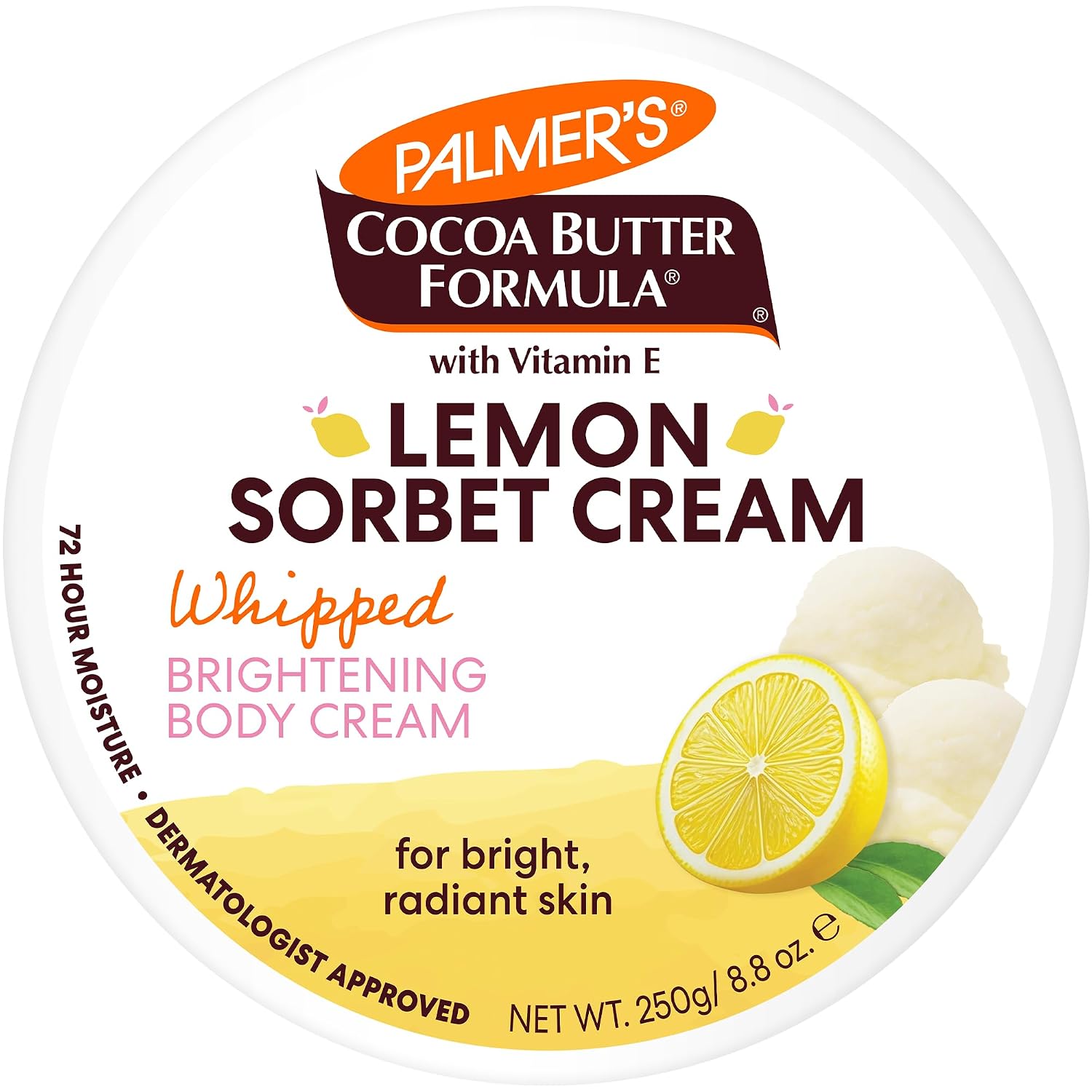 Palmer's Cocoa Butter Formula, Lemon Sorbet Brightening Whipped Body Cream