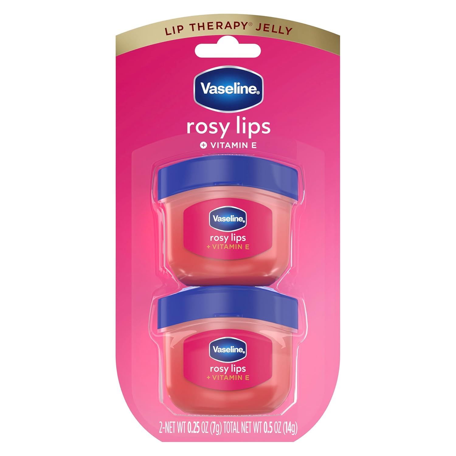 Vaseline Lip Therapy 2 pack - Rosy Lips Mini