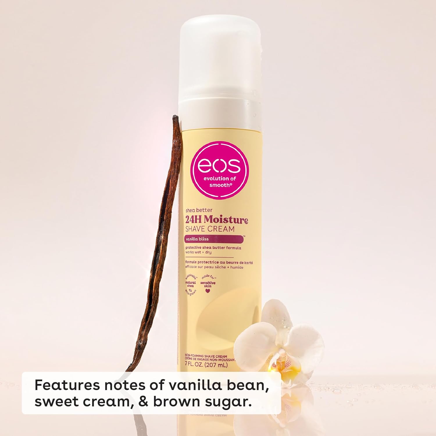 EOS Shea Better Womens Shaving Cream, Vanilla Bliss