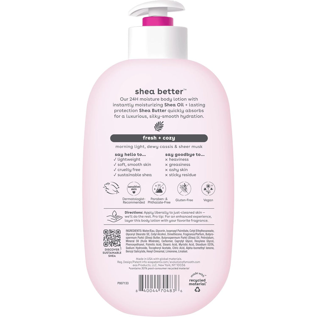 EOS Shea Better Body Lotion, Fresh & Cozy