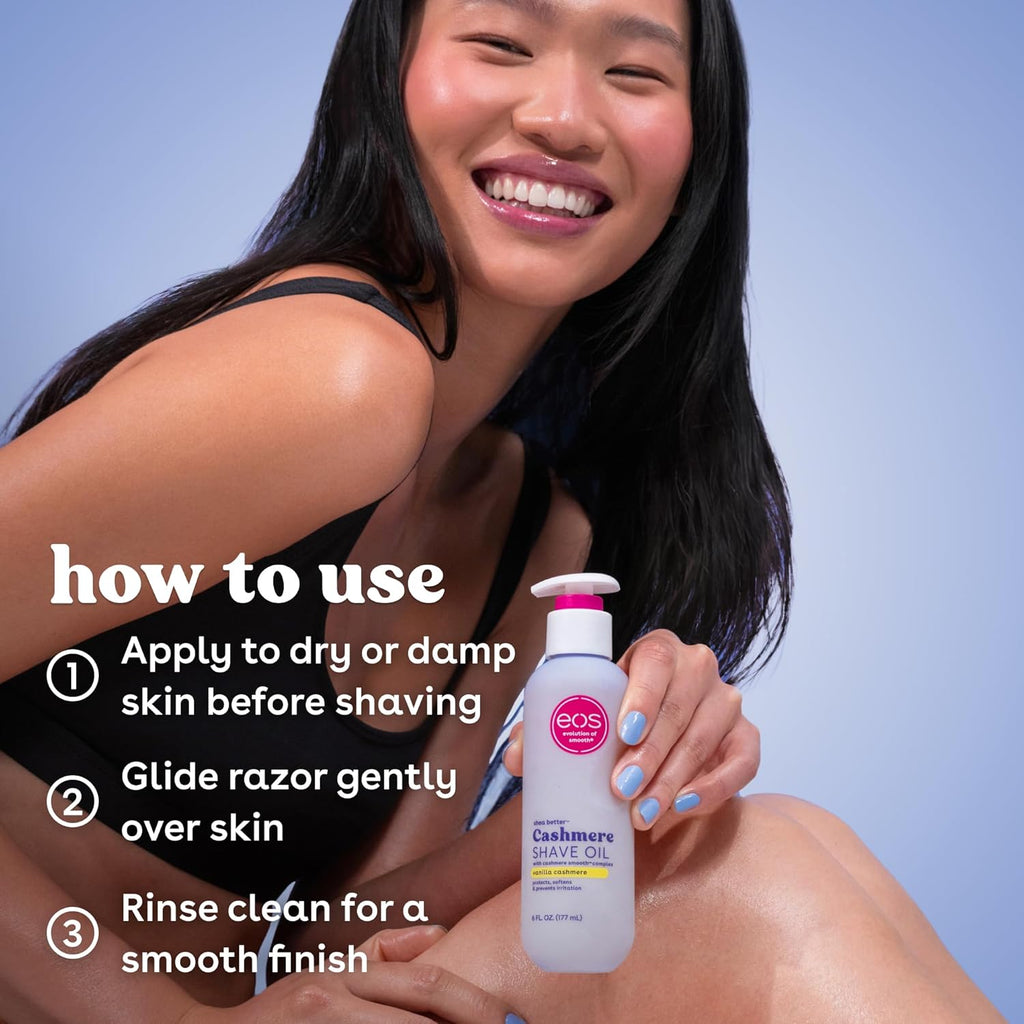 EOS Cashmere Shave Oil - Vanilla Cashmere