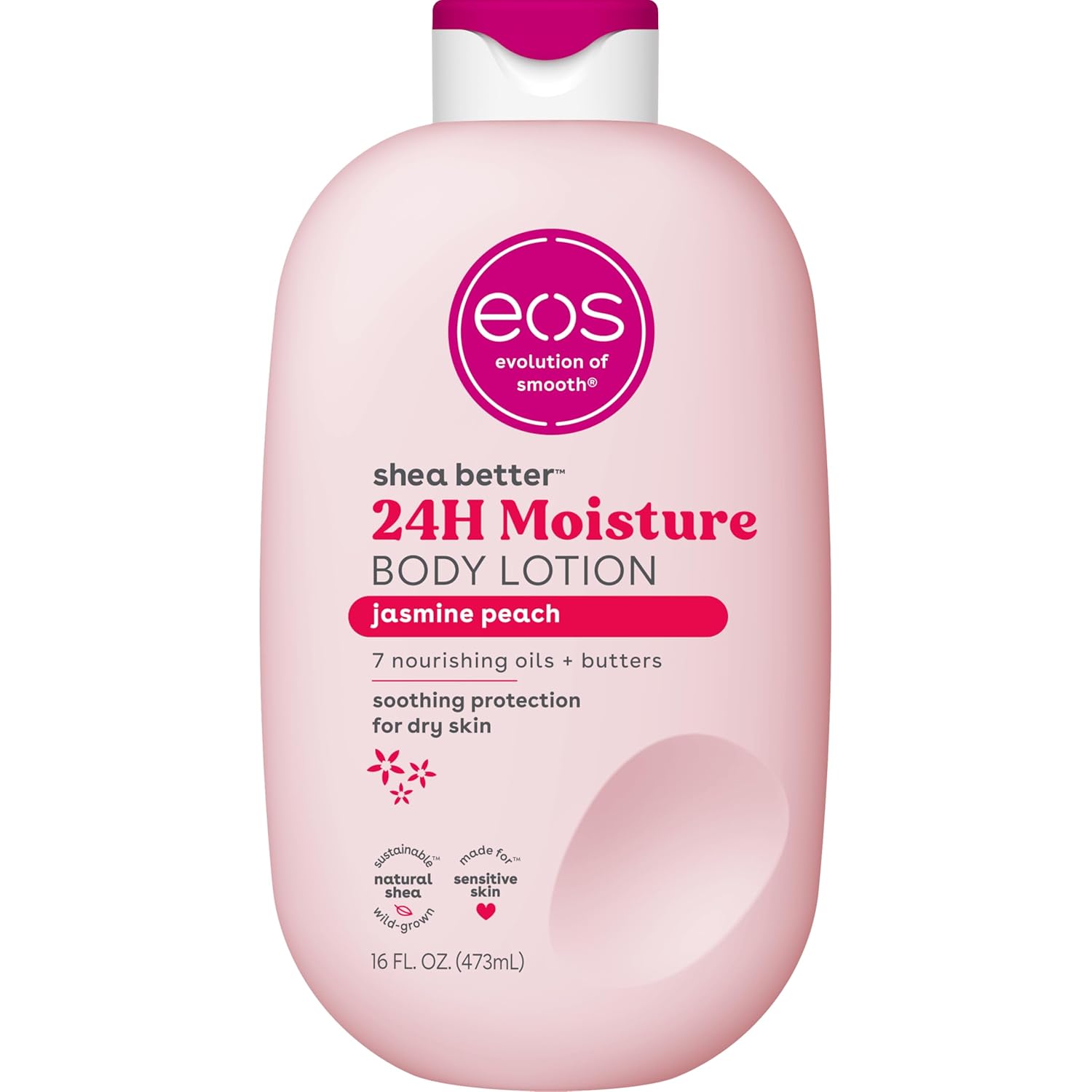 EOS Shea Better Body Lotion, Jasmine Peach