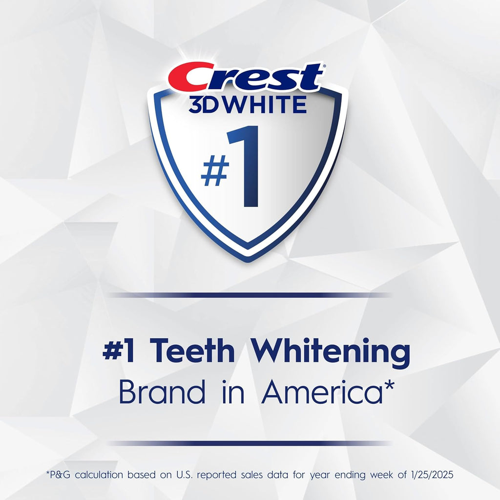 Crest 3D White Brilliance Pro Ultra White Teeth Whitening Toothpaste, 4% Hydrogen Peroxide