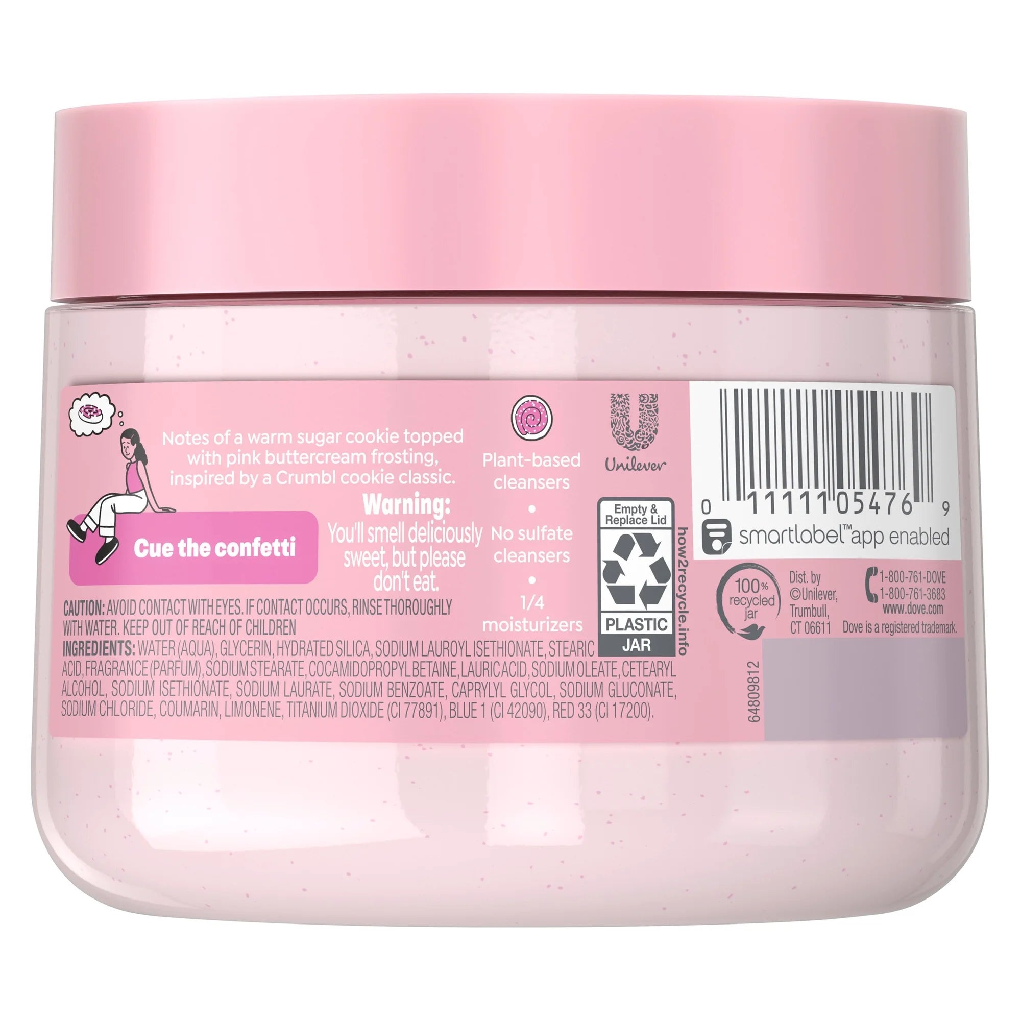Dove Crumble Body Scrub - Confetti Cake