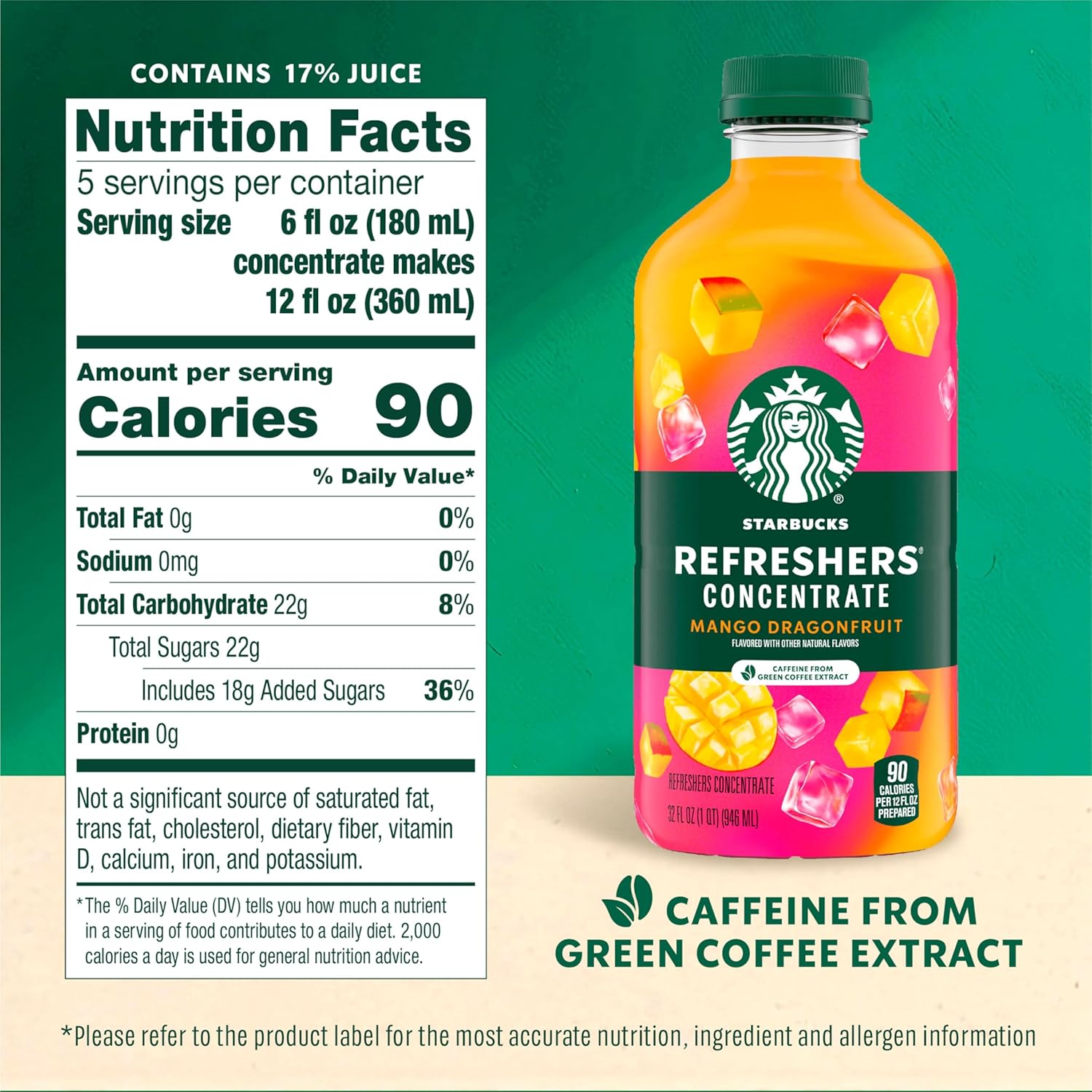 Starbucks Refresher - Mango Dragonfruit