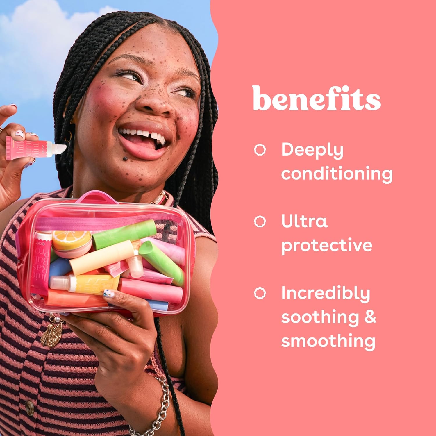 EOS Limited Edition Mini 3-Pack Super Balm, Amalfi Sunset