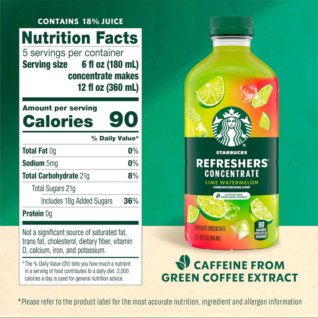 Starbucks Refresher - Lime Watermelon