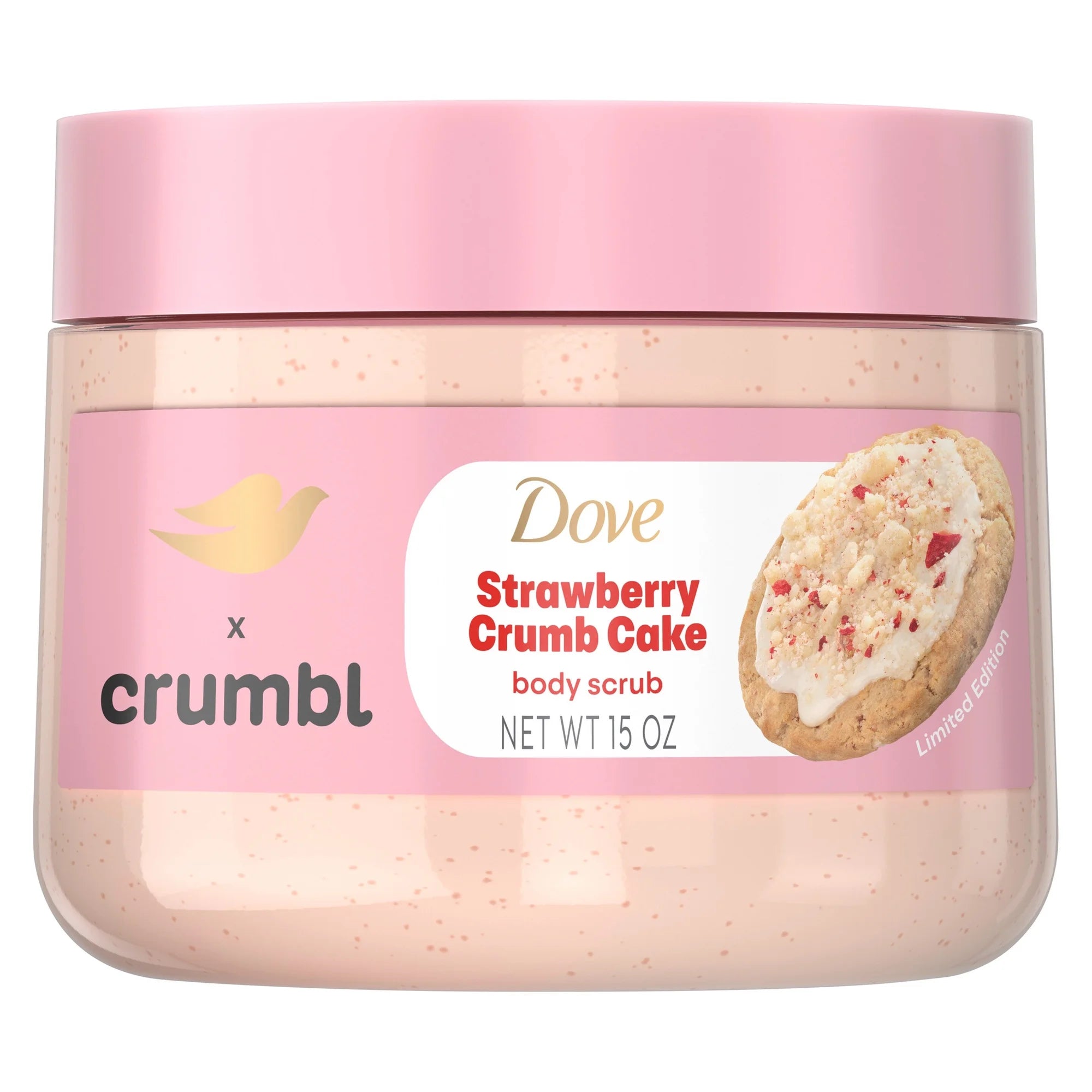 Dove Crumble Body Scrub - Strawberry Crumb Cake