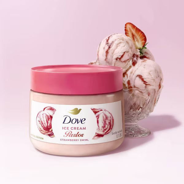 Dove Beauty Body Scrub -Strawberry Swirl