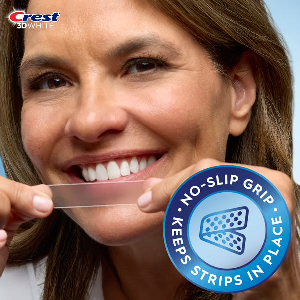 Crest 3D Whitestrips Sensitive At-Home Teeth Whitening Kit, 14 Treatments