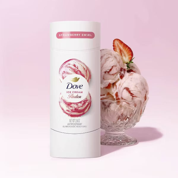 Dove Beauty Ice Cream Parlor Antiperspirant & Deodorant Stick - Strawberry
