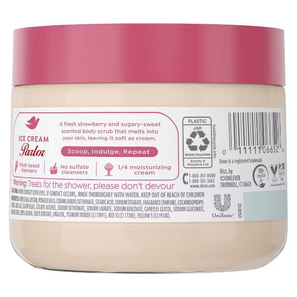 Dove Beauty Body Scrub -Strawberry Swirl