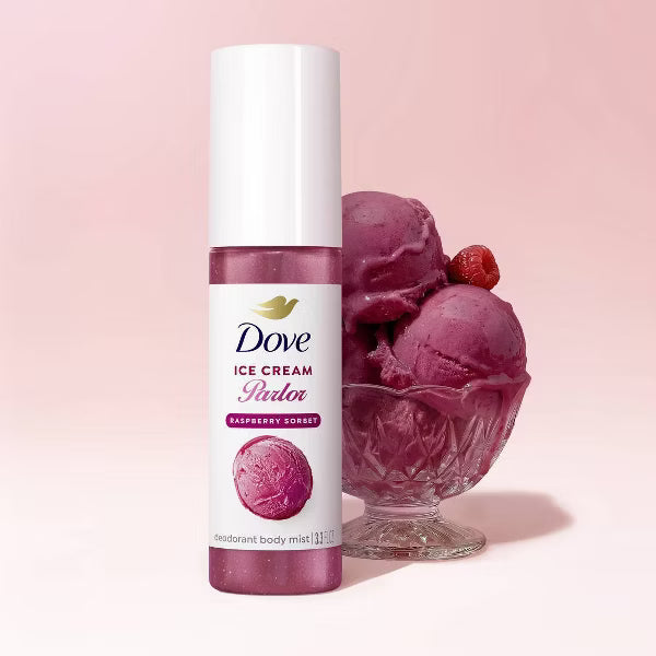 Dove Beauty Ice Cream Parlor Body Mist -Raspberry Sorbet