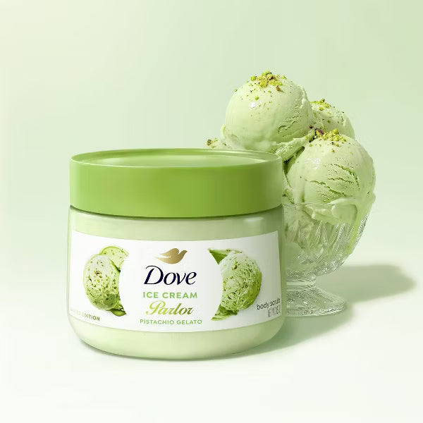 Dove Beauty Body Scrub -Pistachio Gelato