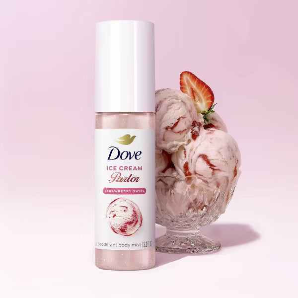 Dove Beauty Ice Cream Parlor Body Mist - Strawberry