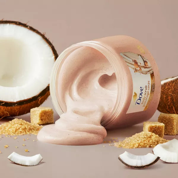 Dove Beauty Exfoliating Body Scrub - Brown Sugar & Coconut Butter