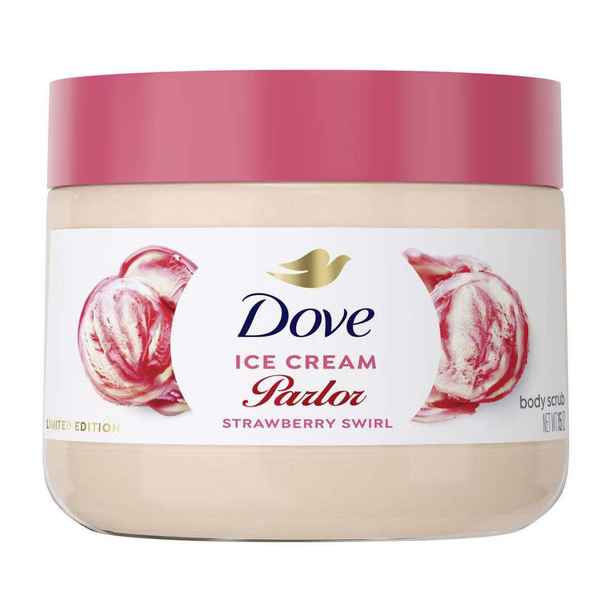 Dove Beauty Body Scrub -Strawberry Swirl