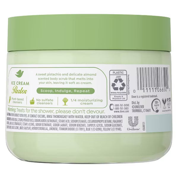 Dove Beauty Body Scrub -Pistachio Gelato