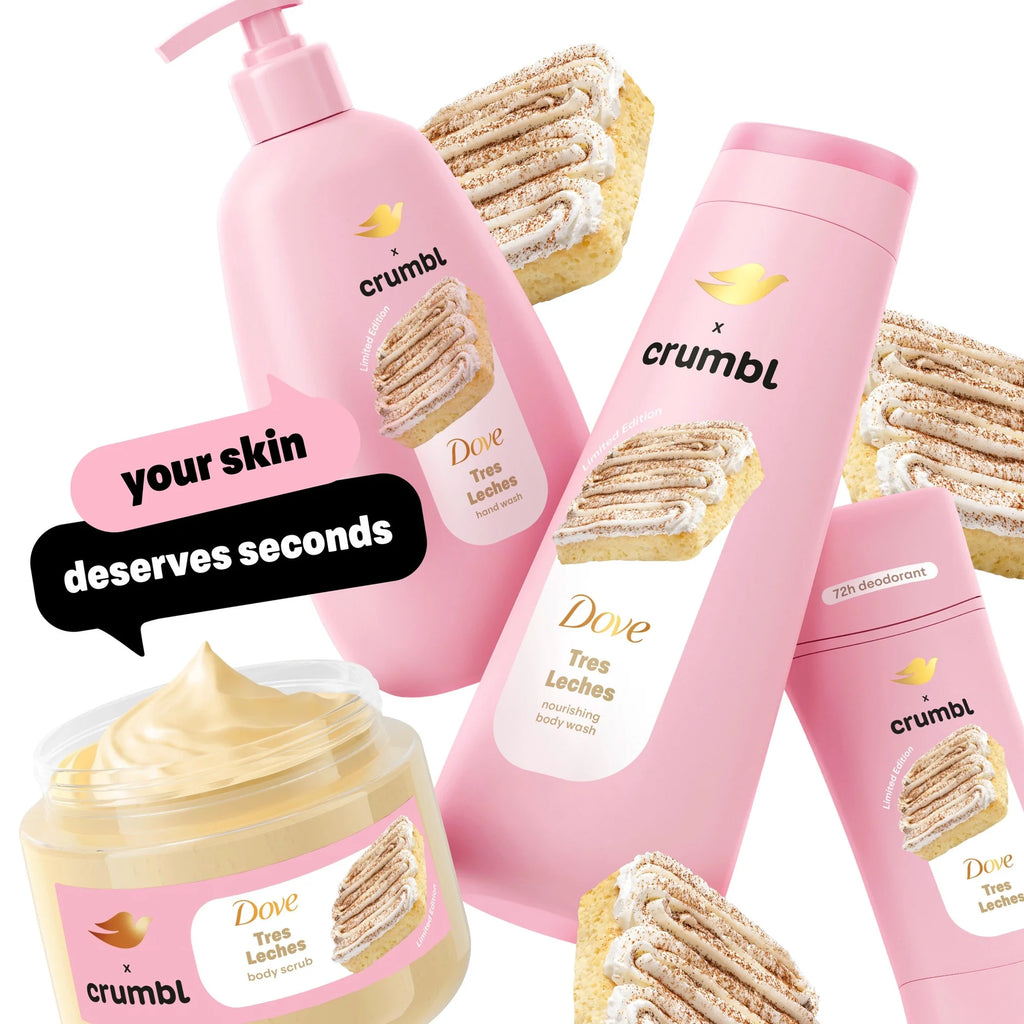 Dove Crumble Body Scrub - Tres Leche