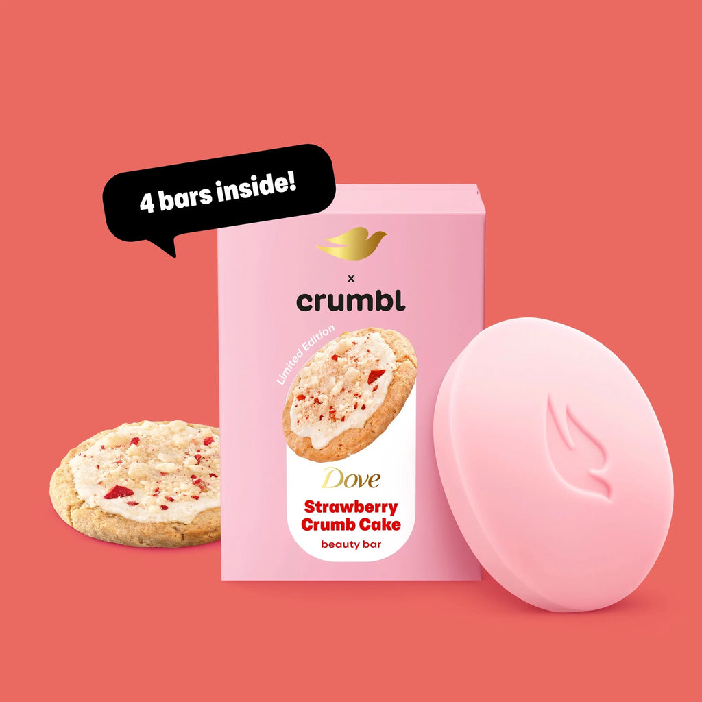 Dove & Crumbl Limited Edition Beauty Bar Confetti Cake