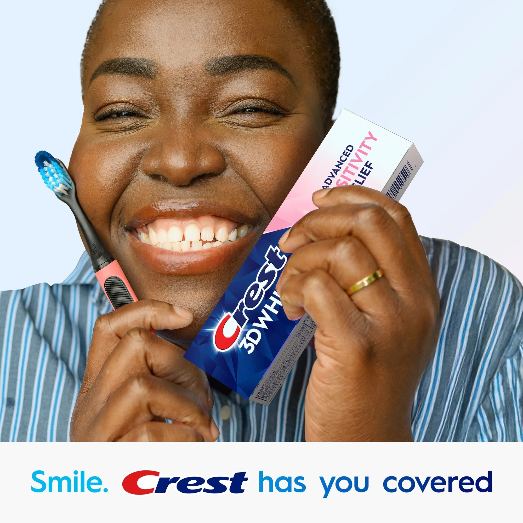 3DWhite Advanced Sensitivity Toothpaste, Soft Min - 2 Pack