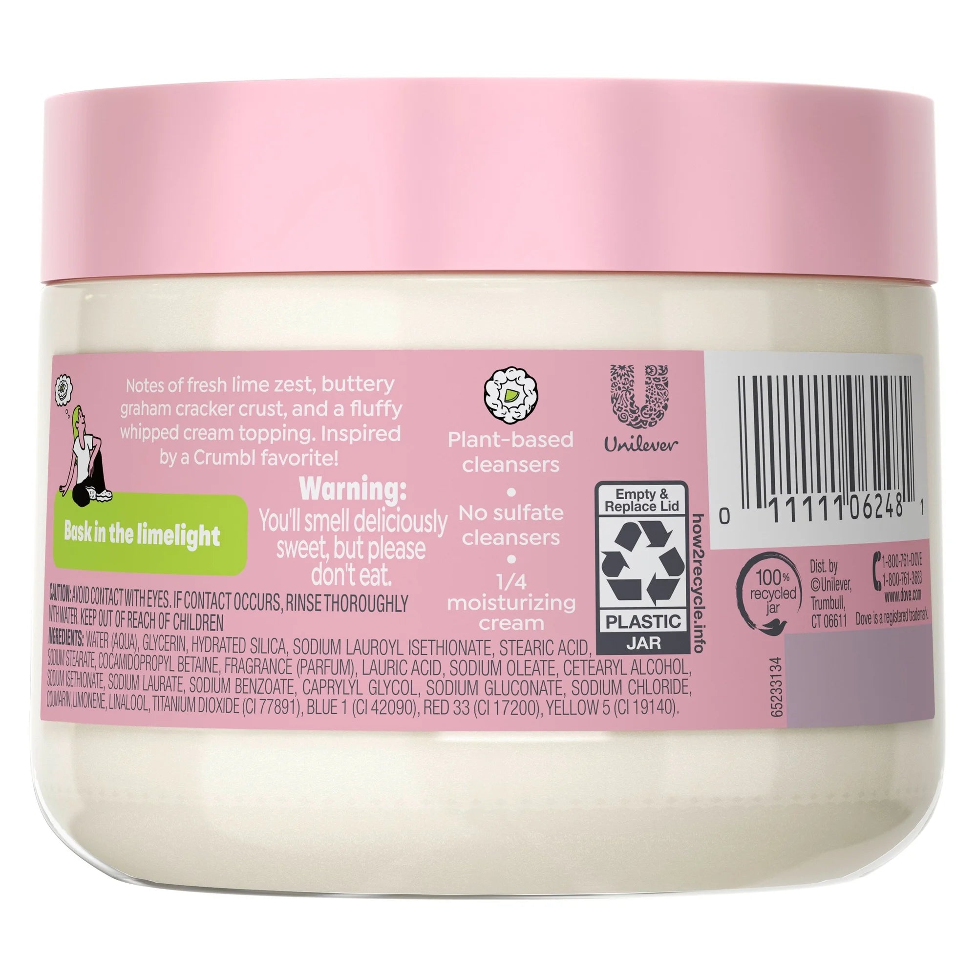 Dove Crumble Body Scrub - Key Lime